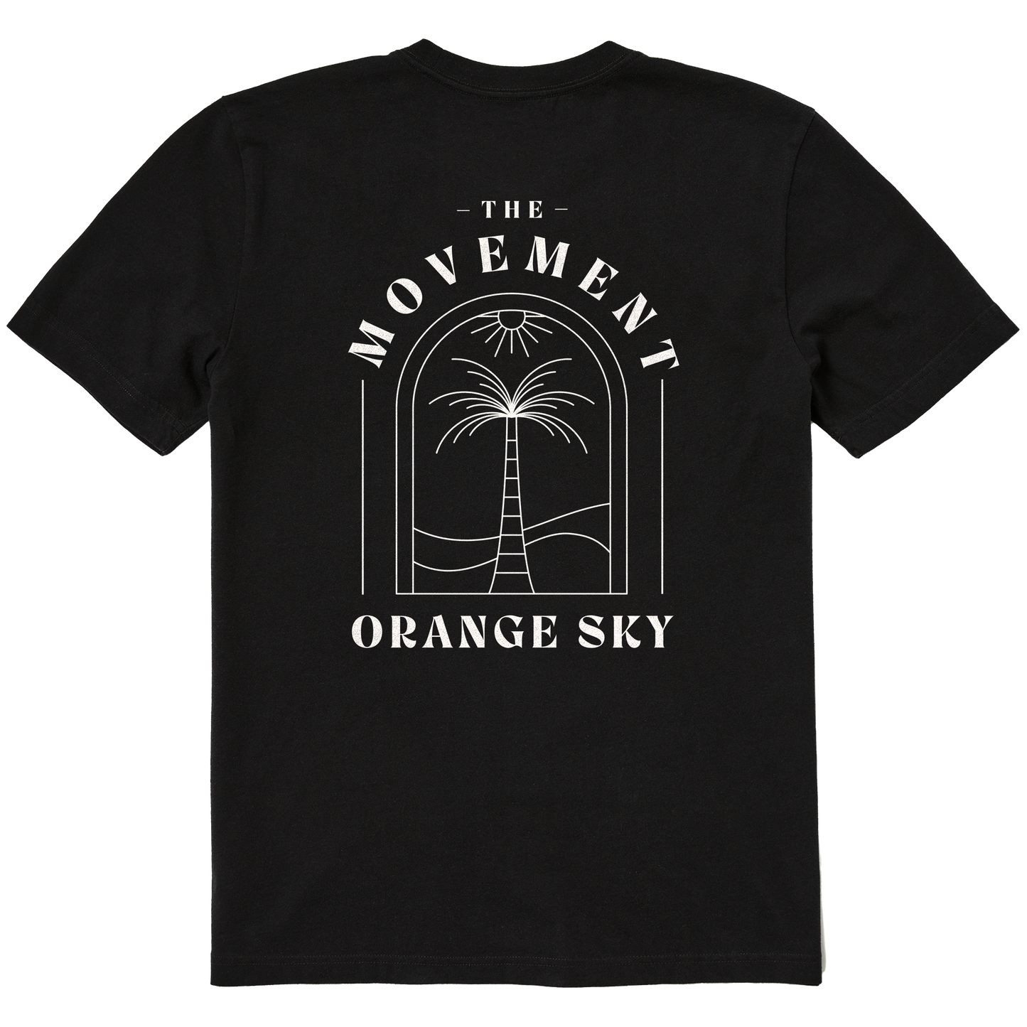 Men's Orange Sky Short Sleeve Tee