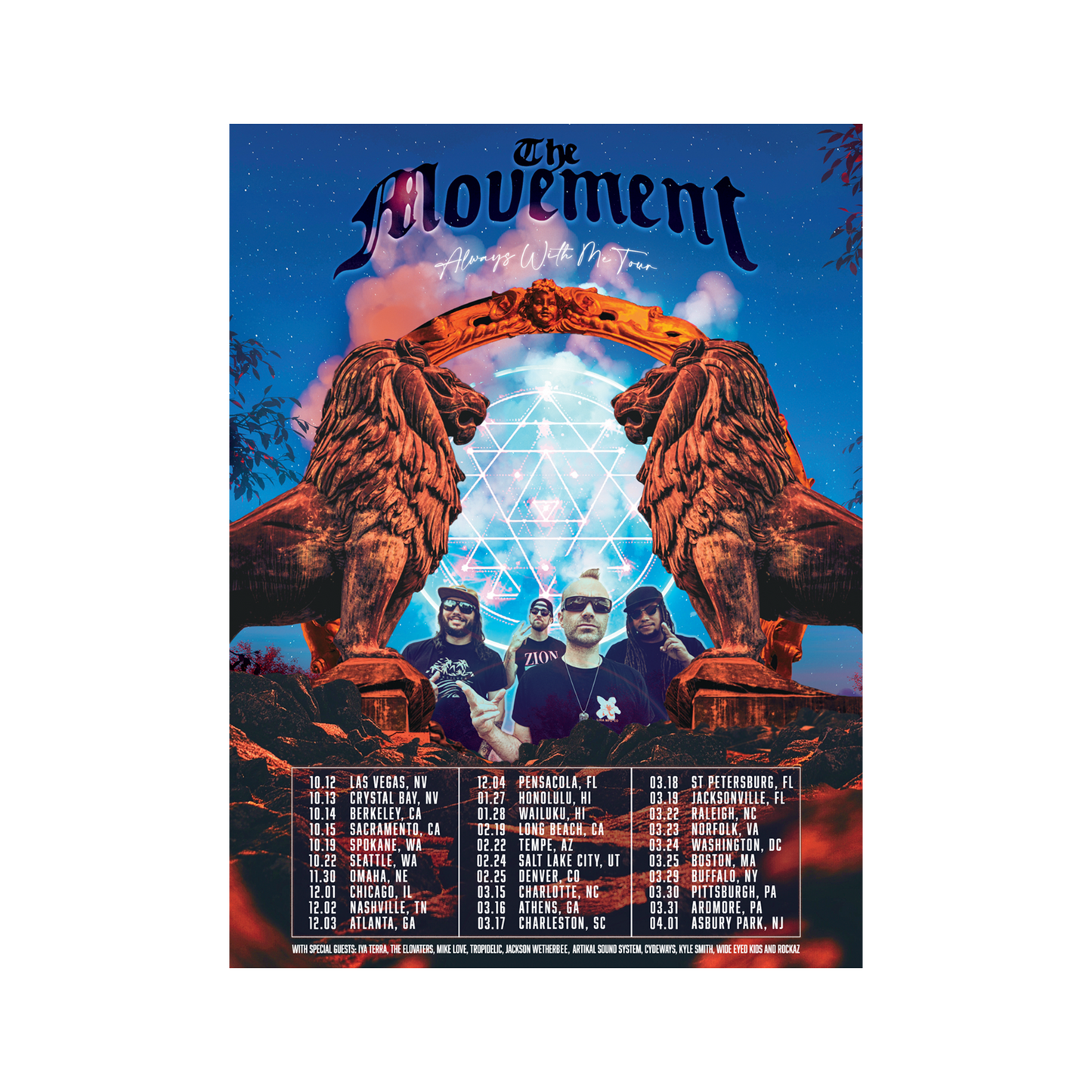 Always With Me Tour Poster