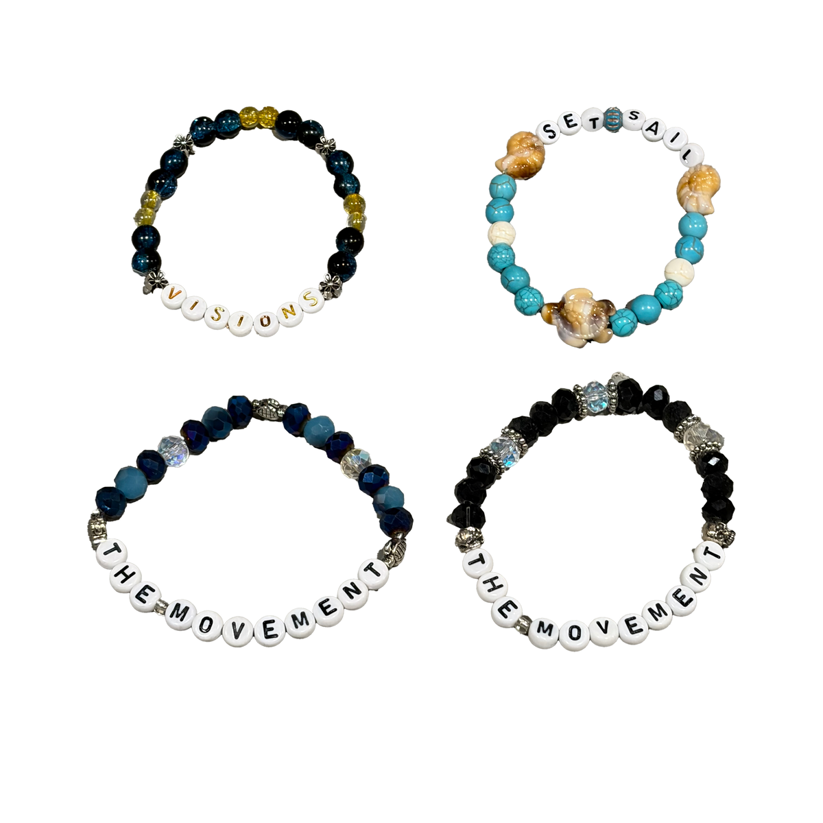 The Movement Beaded Bracelets