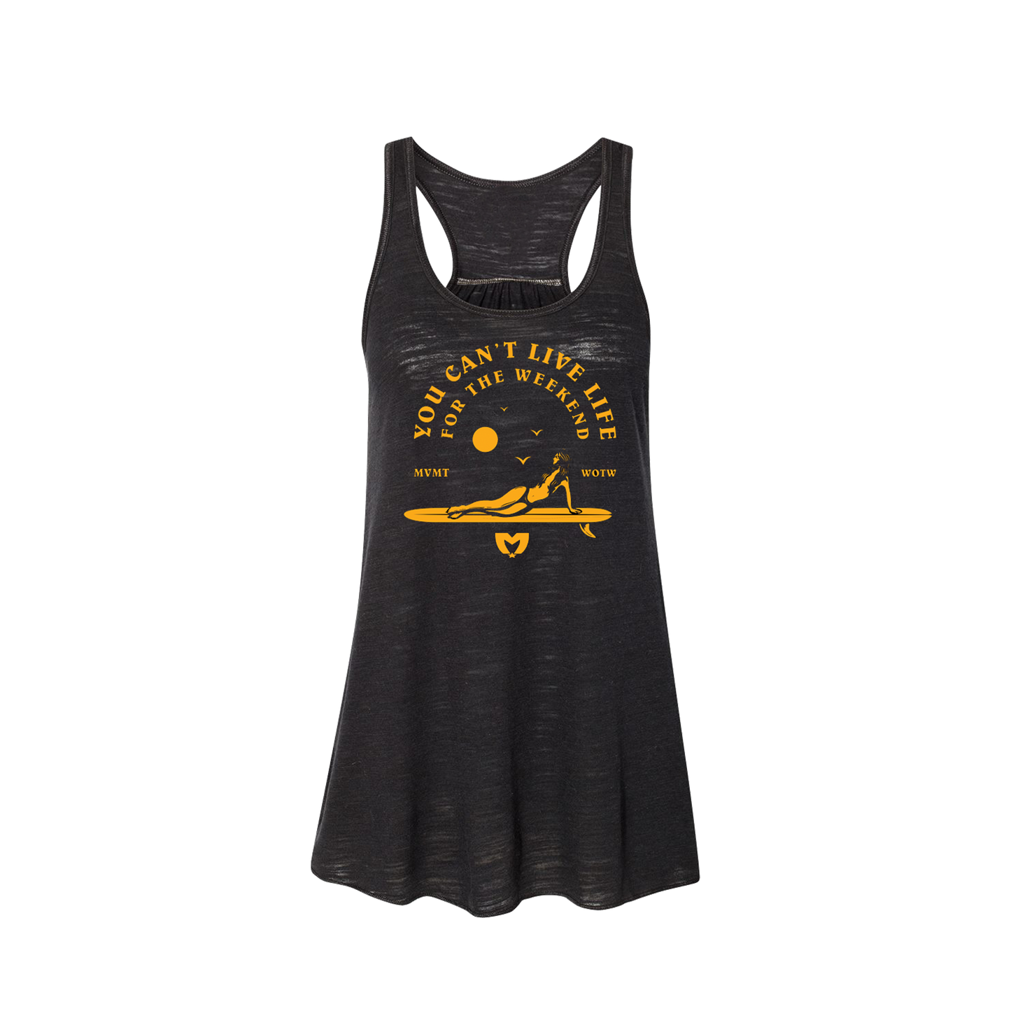 Women's Live Life Surfer Racerback Tank