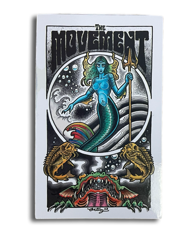 Opie Ortiz Mermaid Sticker