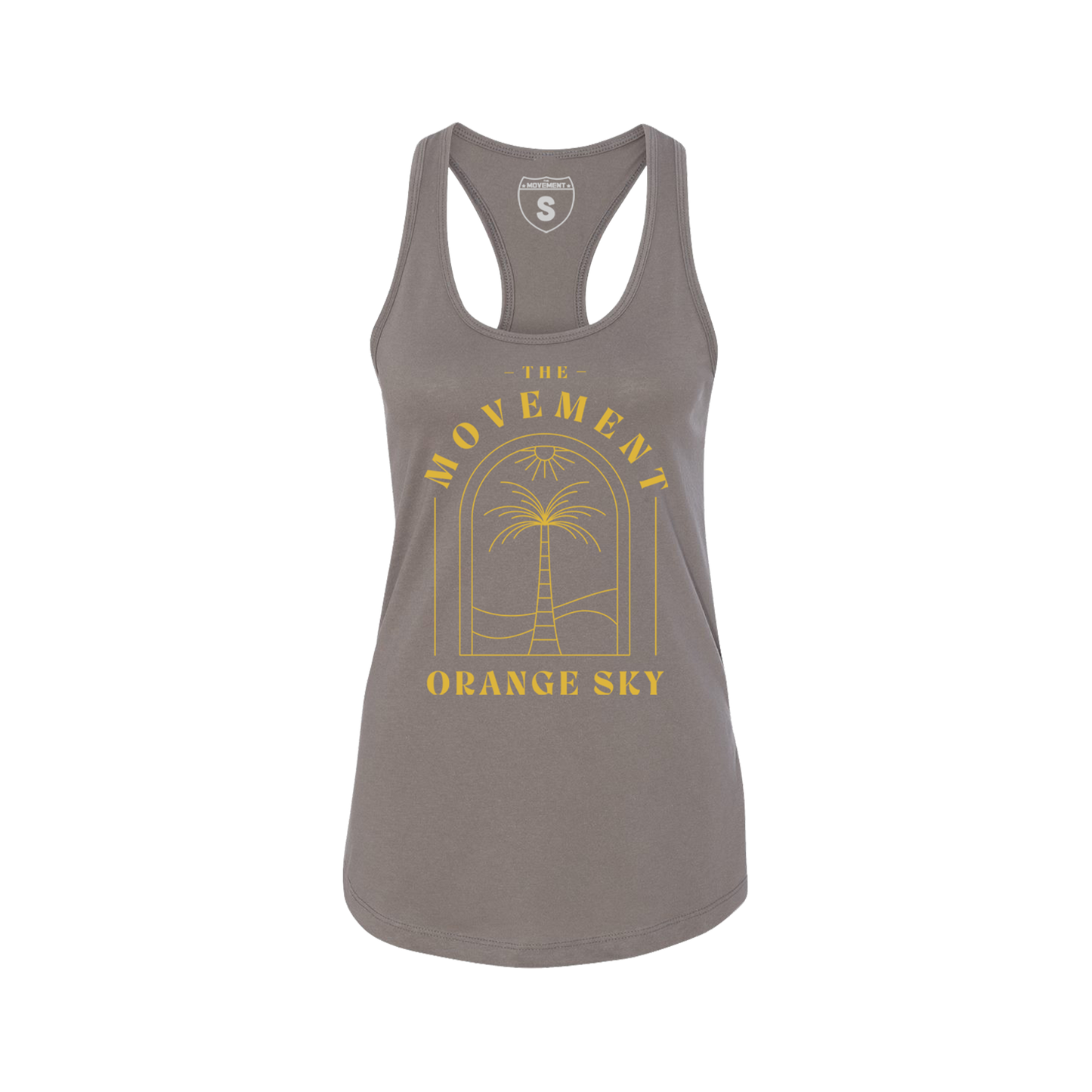 Women's Orange Sky Tank