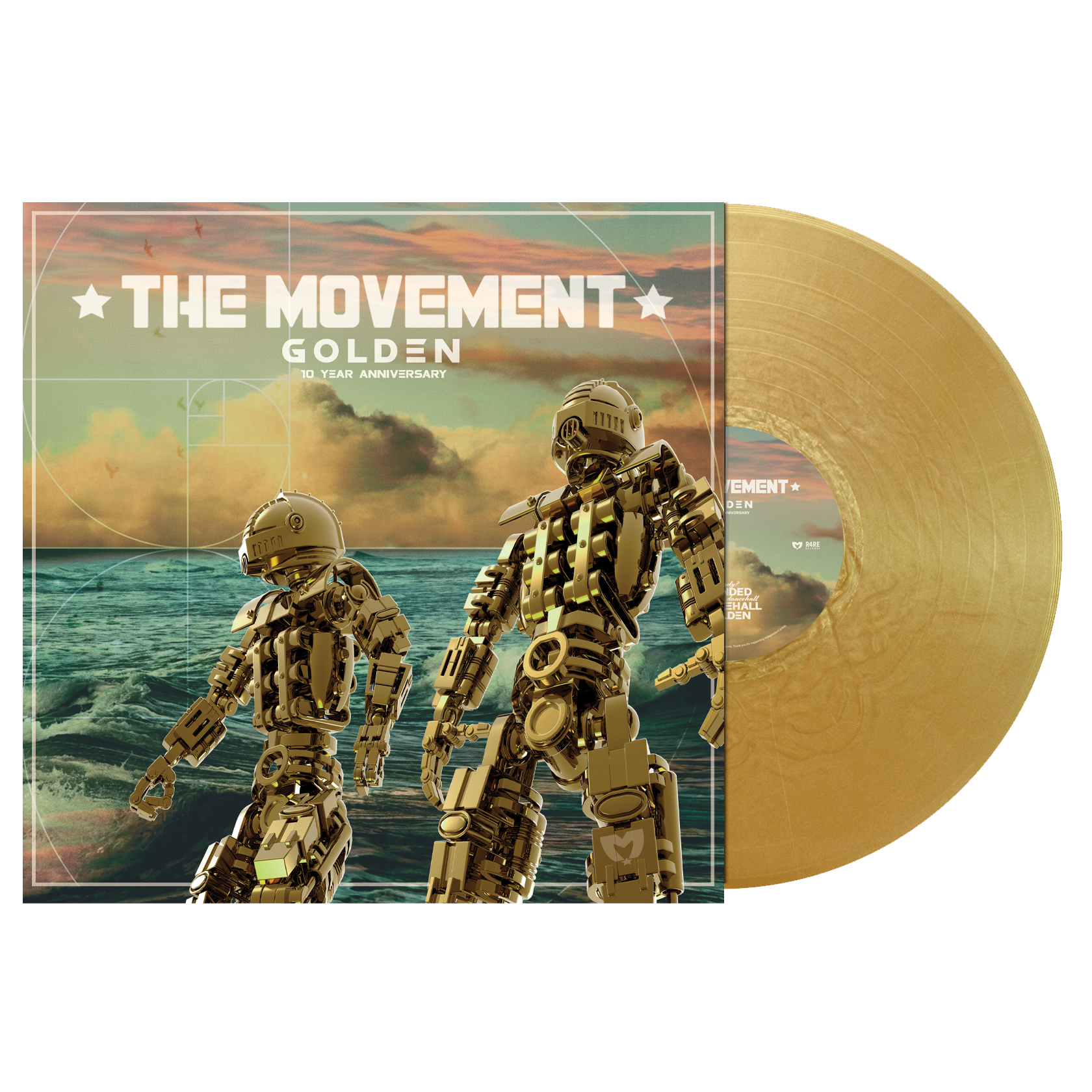 Golden Vinyl 10th Anniversary Edition – The Movement Store