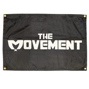 The Movement Logo Flag