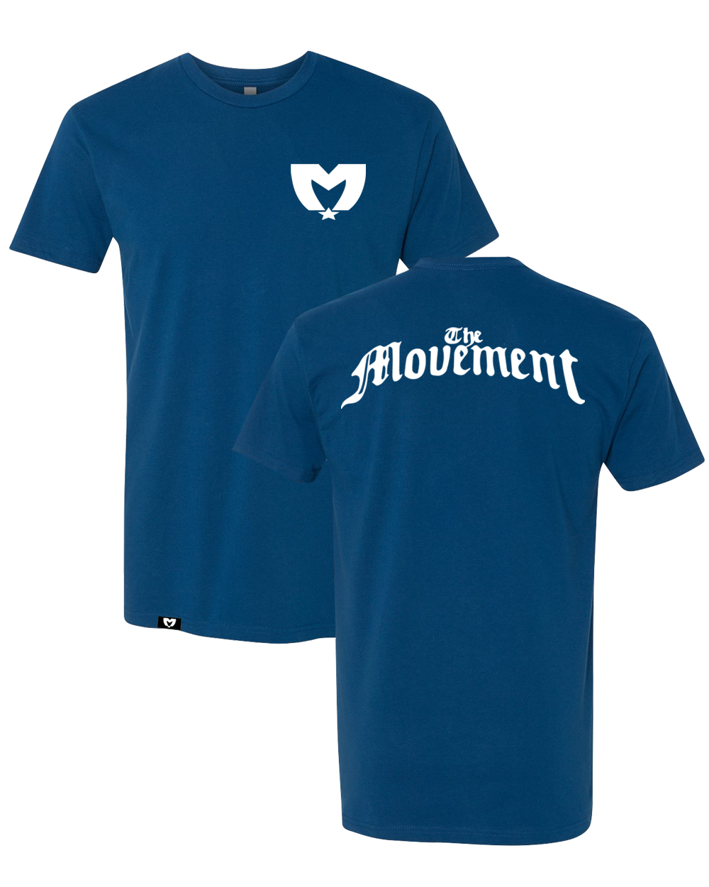 Arched Logo Tee (Cool Blue)