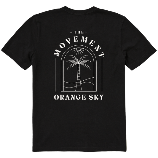 Men's Orange Sky Short Sleeve Tee
