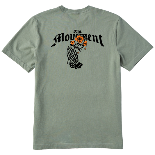 Men's Skeleton Hands Short Sleeve Tee