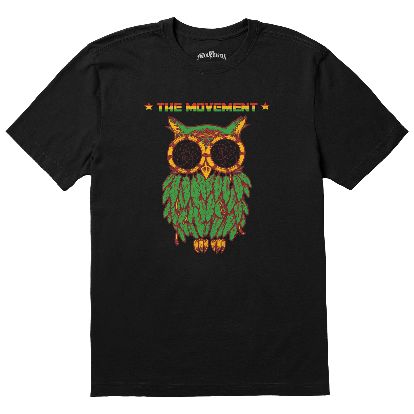 Men's Rasta Owl Short Sleeve Tee