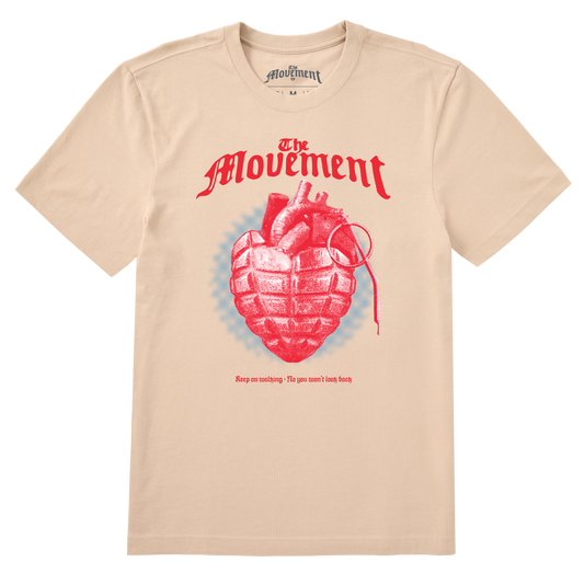 Men's Heart Grenade Short Sleeve Tee