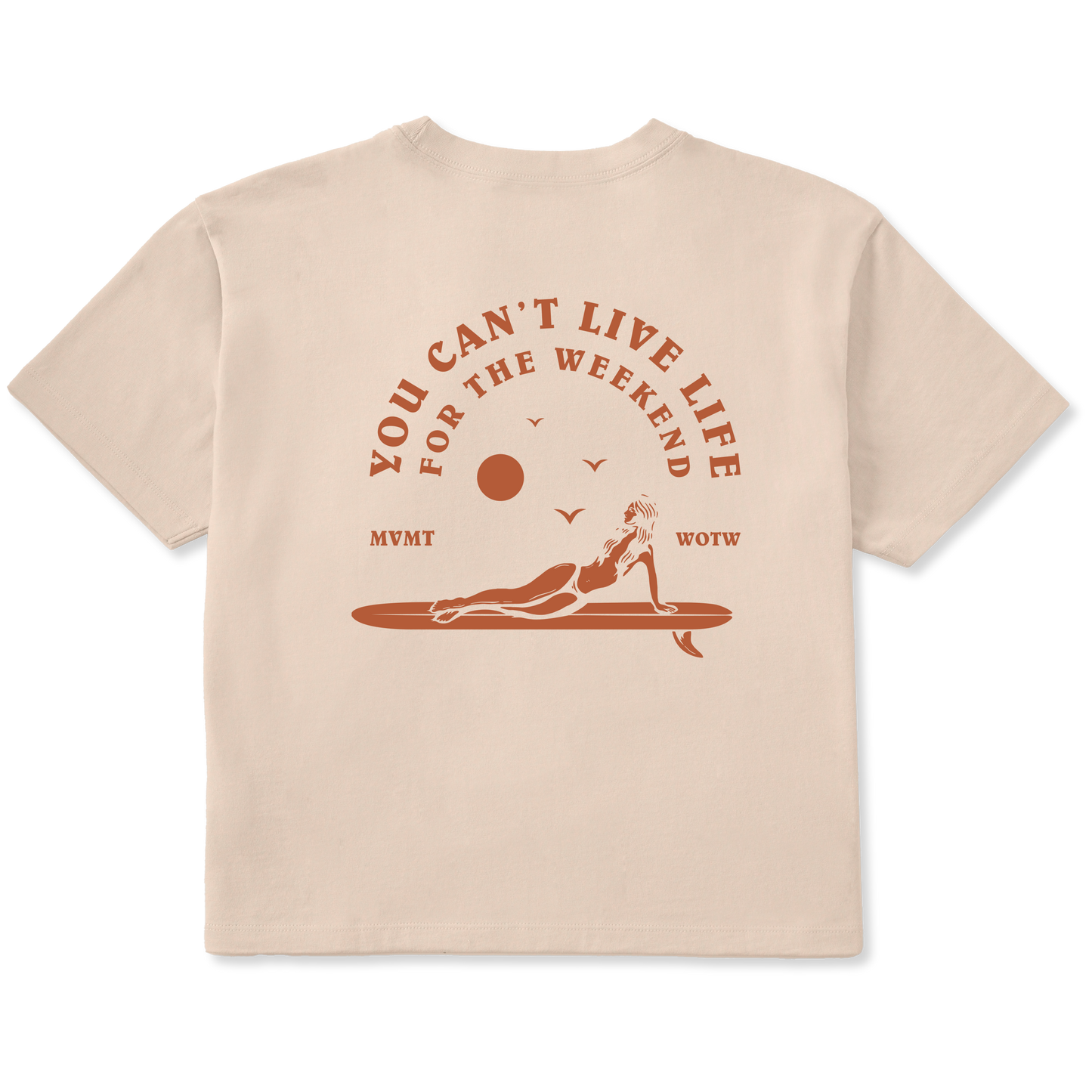 Women's Live Life Surfer Boxy Tee