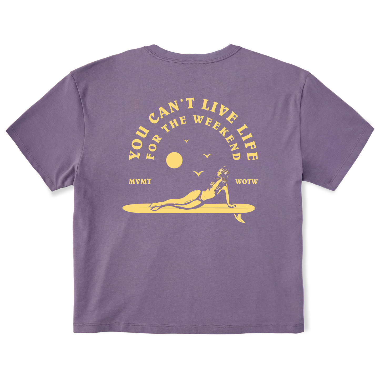 Women's Live Life Surfer Boxy Tee