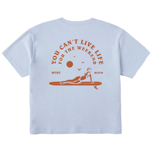 Women's Live Life Surfer Boxy Tee