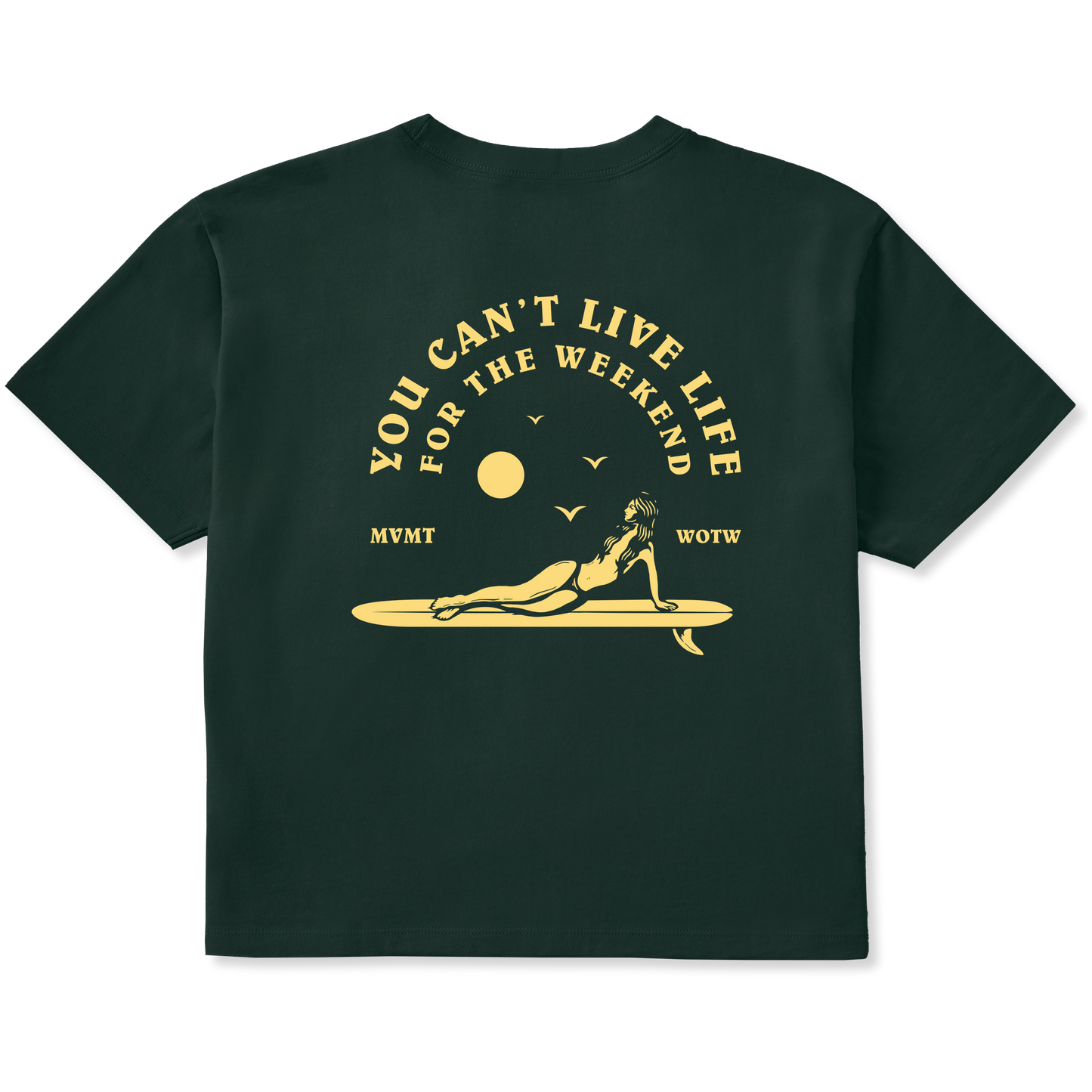 Women's Live Life Surfer Boxy Tee