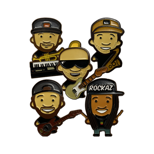 Character Band Pins 5 Pack