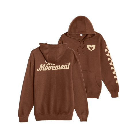 Checker Brand Pullover Hoodie