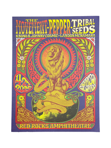 Red Rocks 2025 Poster