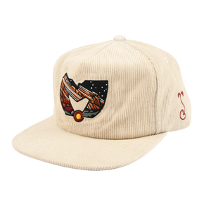 Red Rocks Corduroy Hat (Cream)