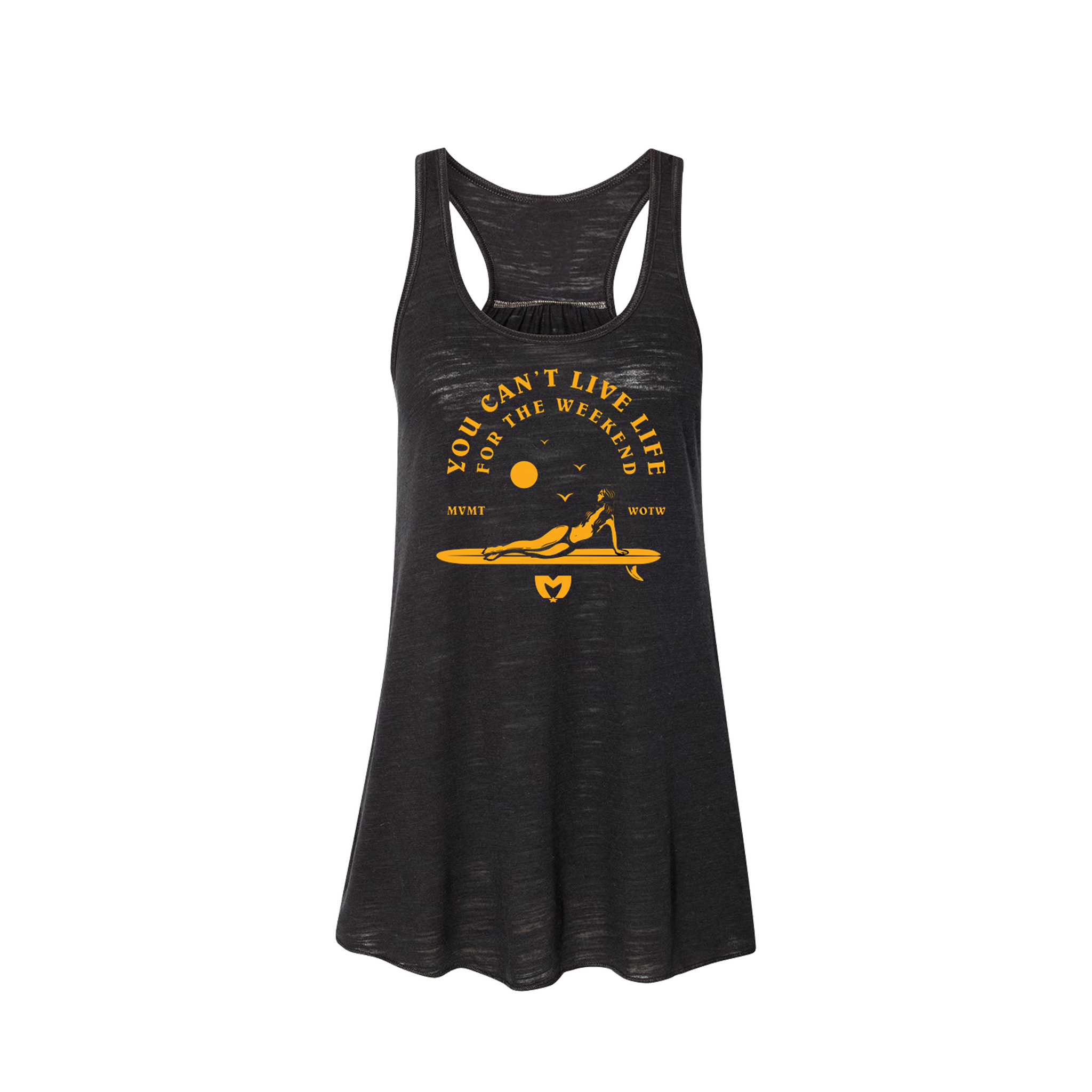 Women's Live Life Surfer Racerback Tank