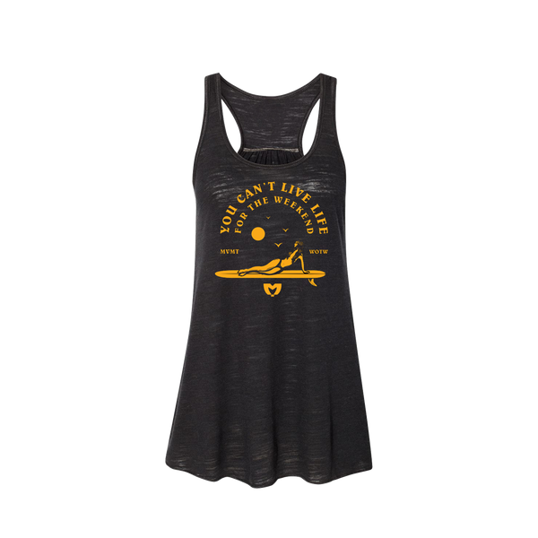 Women's Live Life Surfer Racerback Tank