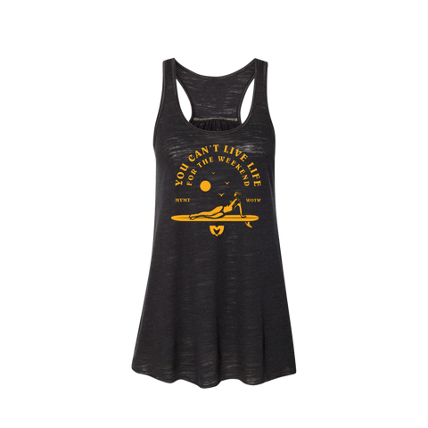 Women's Live Life Surfer Racerback Tank