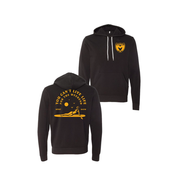 Live Life Surfer Pullover Hoodie