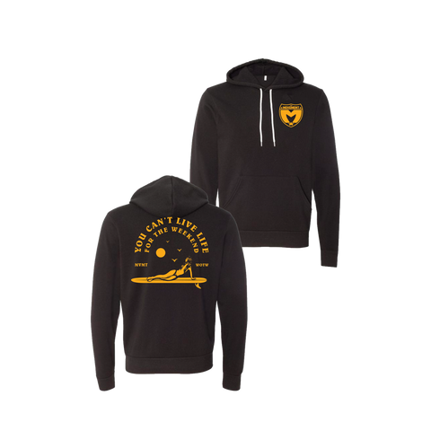 Live Life Surfer Pullover Hoodie
