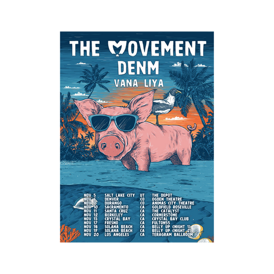 West Coast Tour Poster November 2021