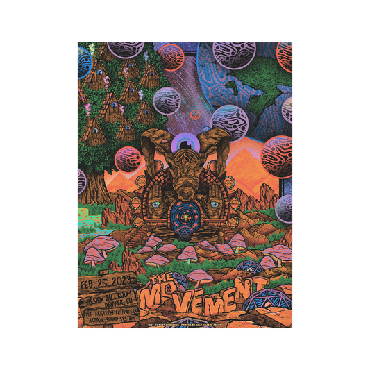 Mission Ballroom 2/25/2023 Tour Poster