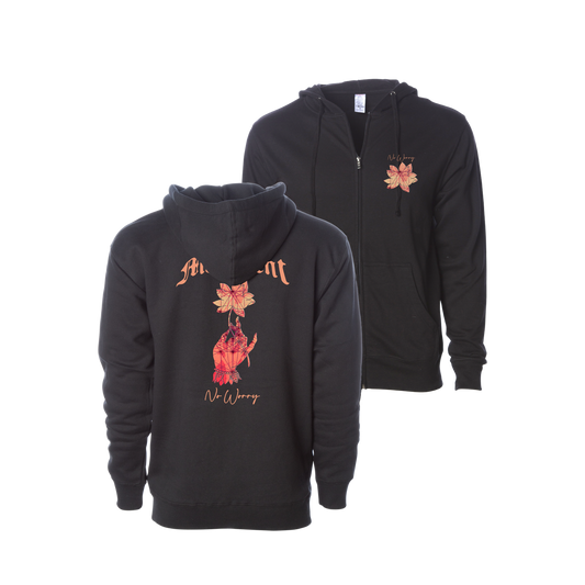 No Worry Zip Hoodie