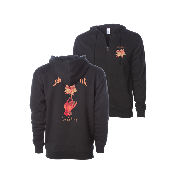 No Worry Zip Hoodie