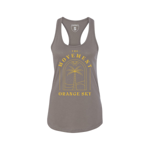 Women's Orange Sky Tank