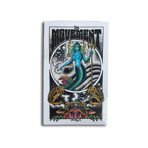 Opie Ortiz Mermaid Sticker