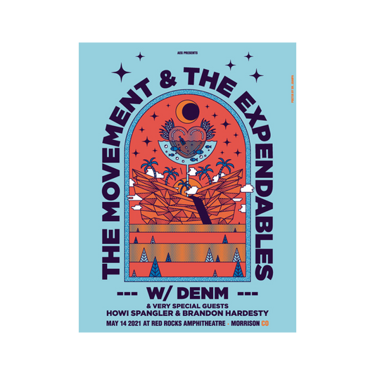 Red Rocks 2021 Poster