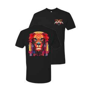 Technicolored Lion Tee