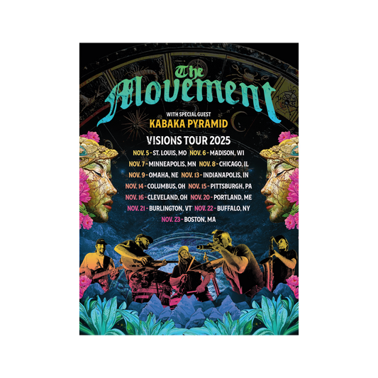 Visions Fall 2025 Tour Poster