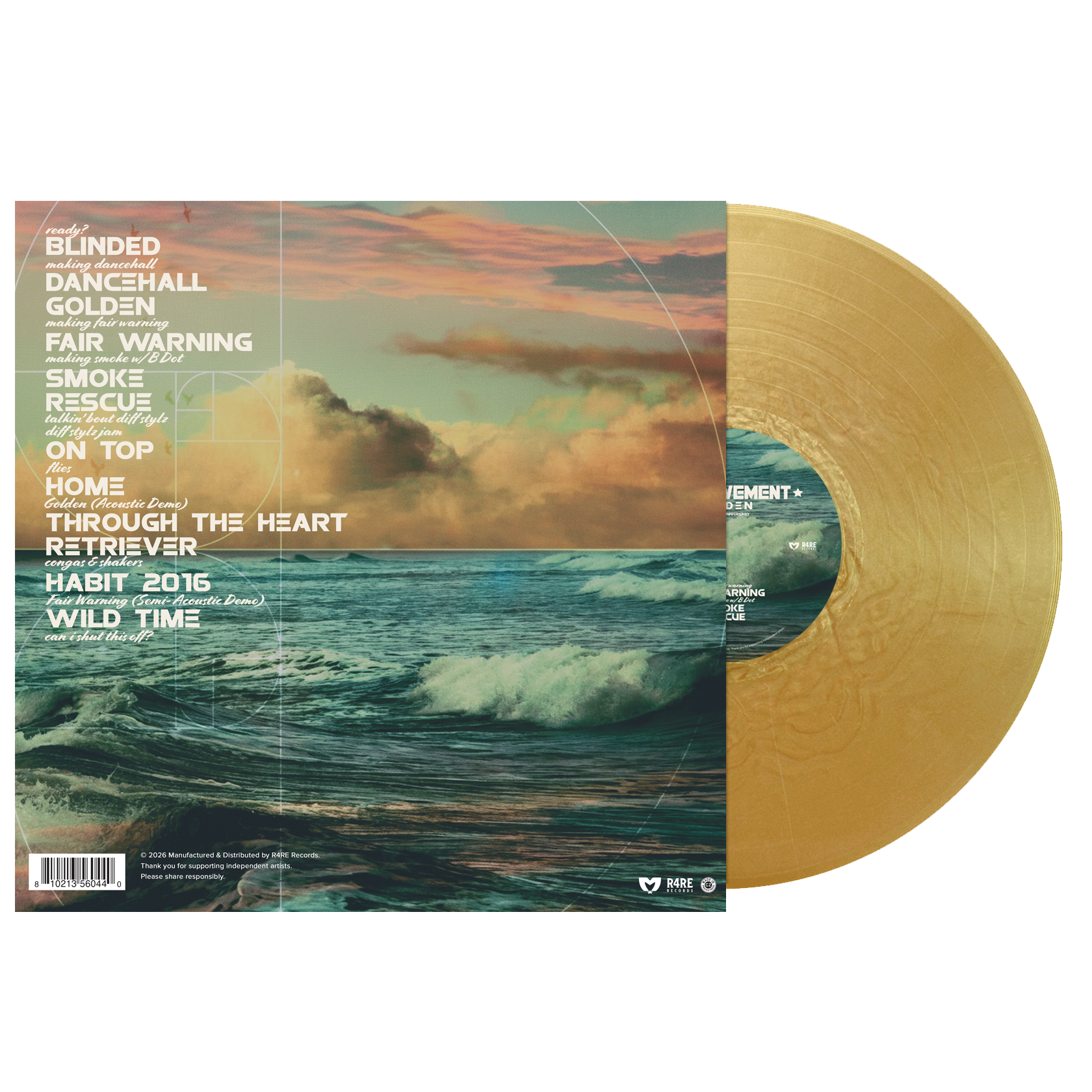 Golden Vinyl 10th Anniversary Edition – The Movement Store