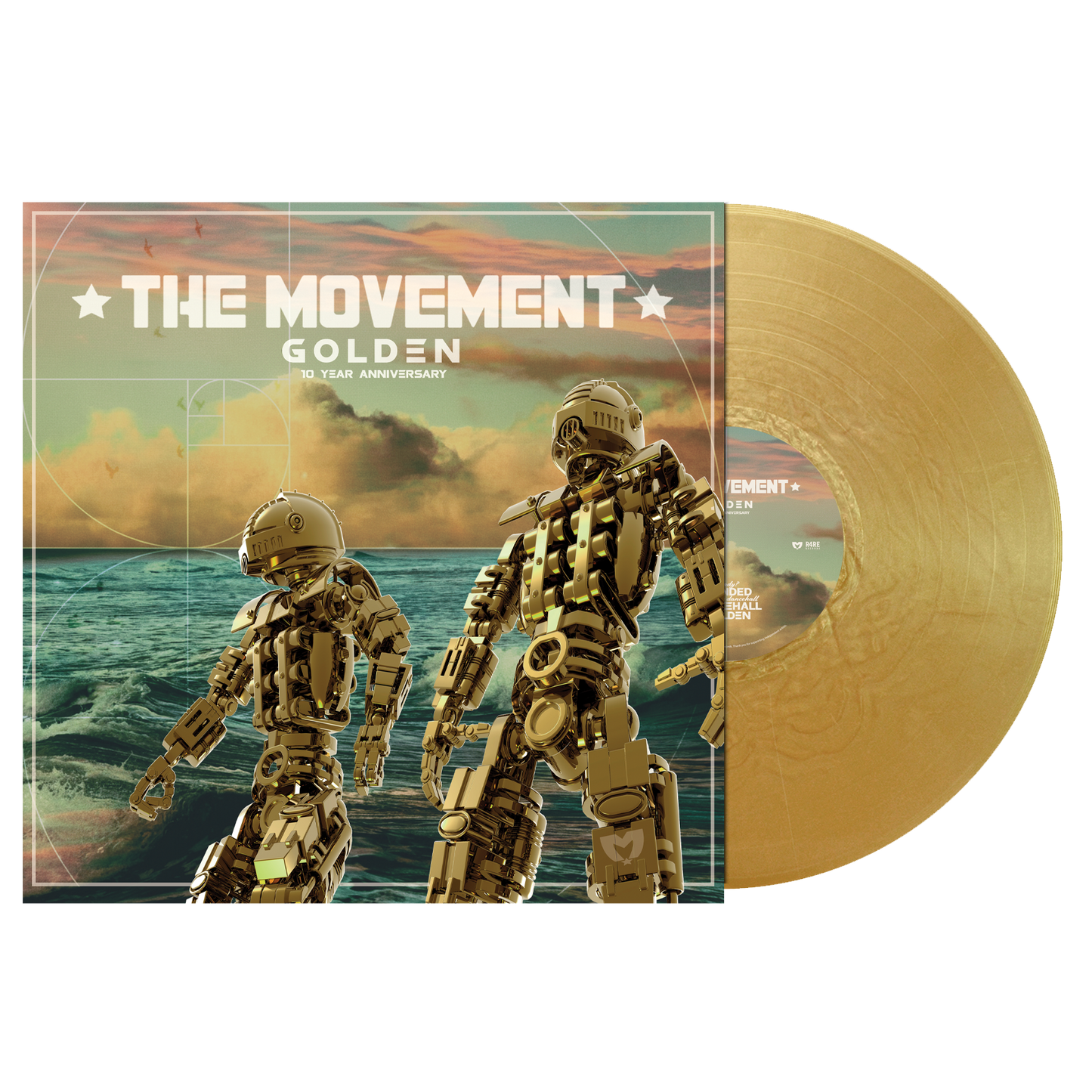 Golden Vinyl 10th Anniversary Edition – The Movement Store