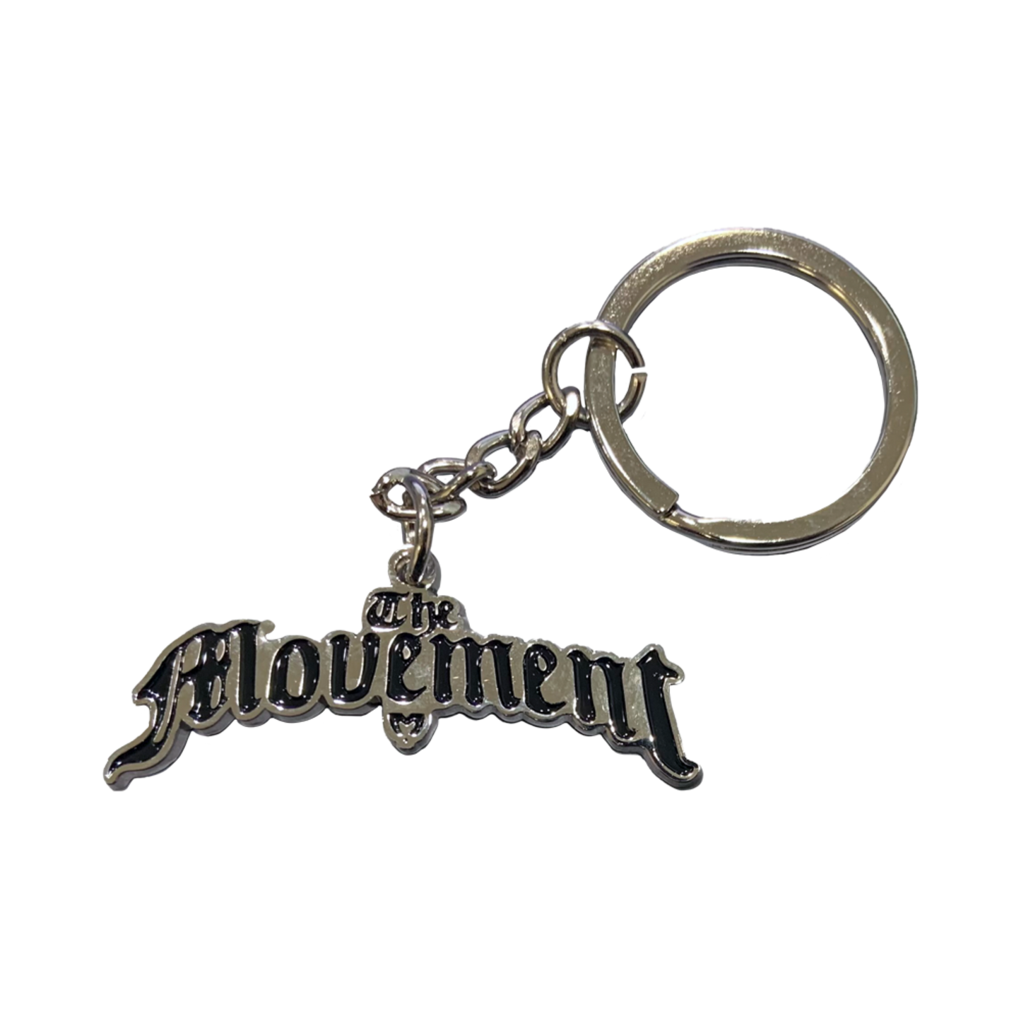 Arched Logo Keychain