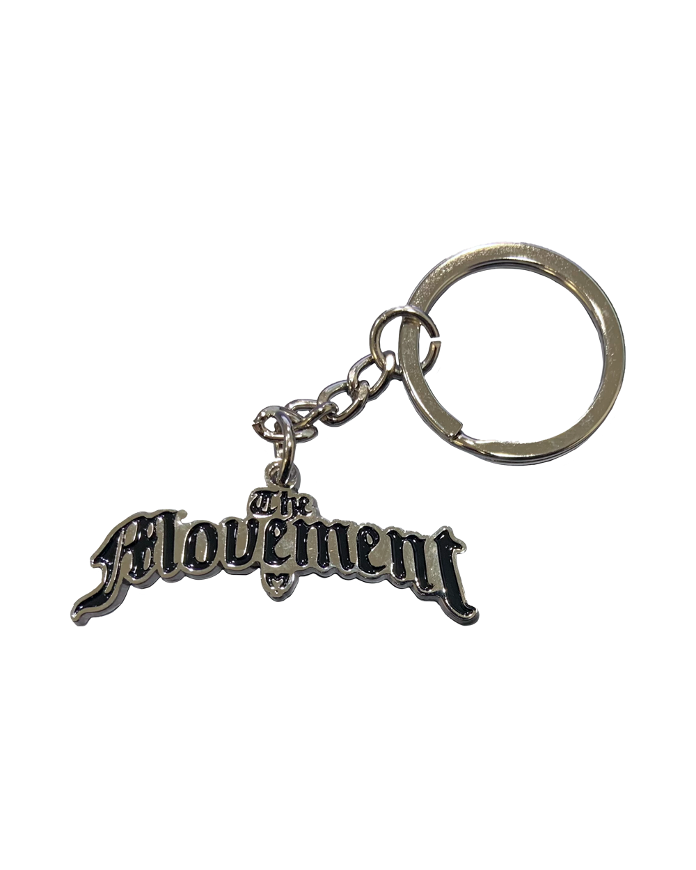 Arched Logo Keychain
