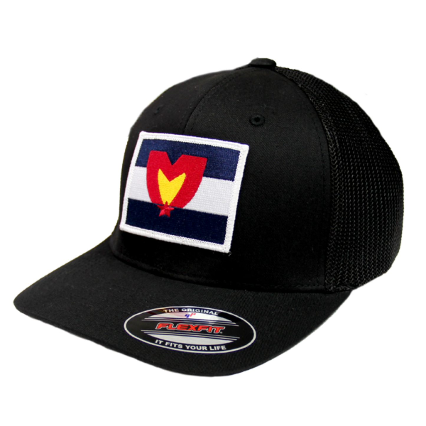 Mile High Patch Fitted Trucker