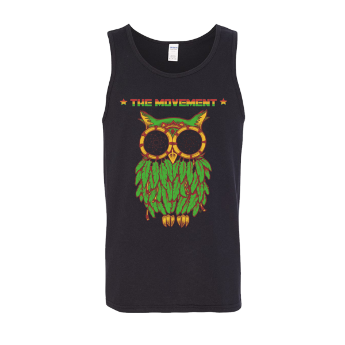 Men's Rasta Owl Tank