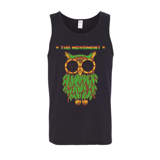Men's Rasta Owl Tank