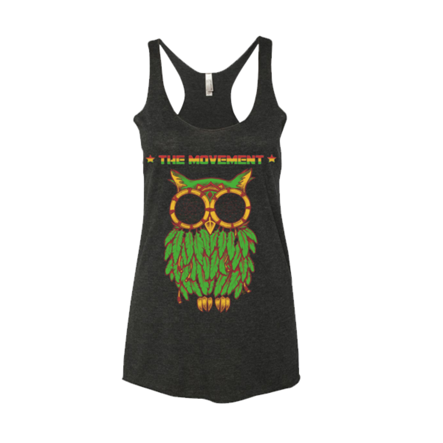 Women's Rasta Owl Tank