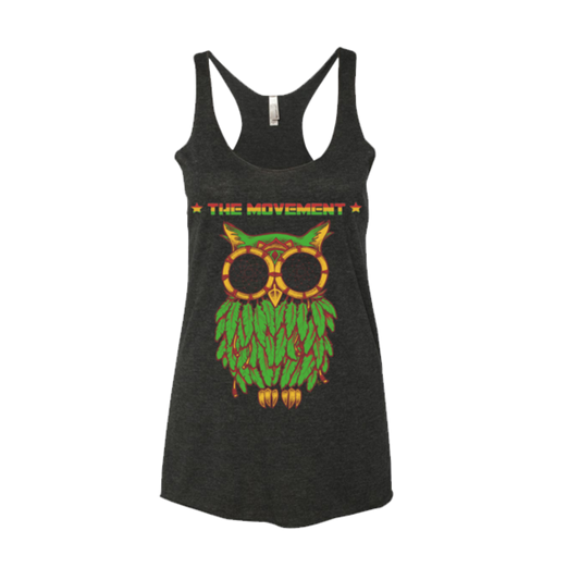 Women's Rasta Owl Tank