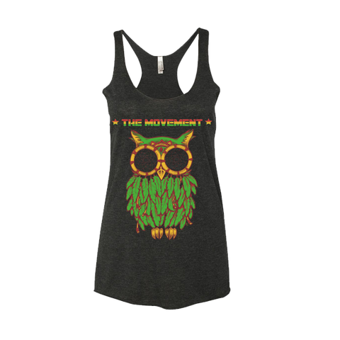 Women's Rasta Owl Tank