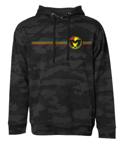 Unisex Pullover Hoodie Black Camo The Movement Store