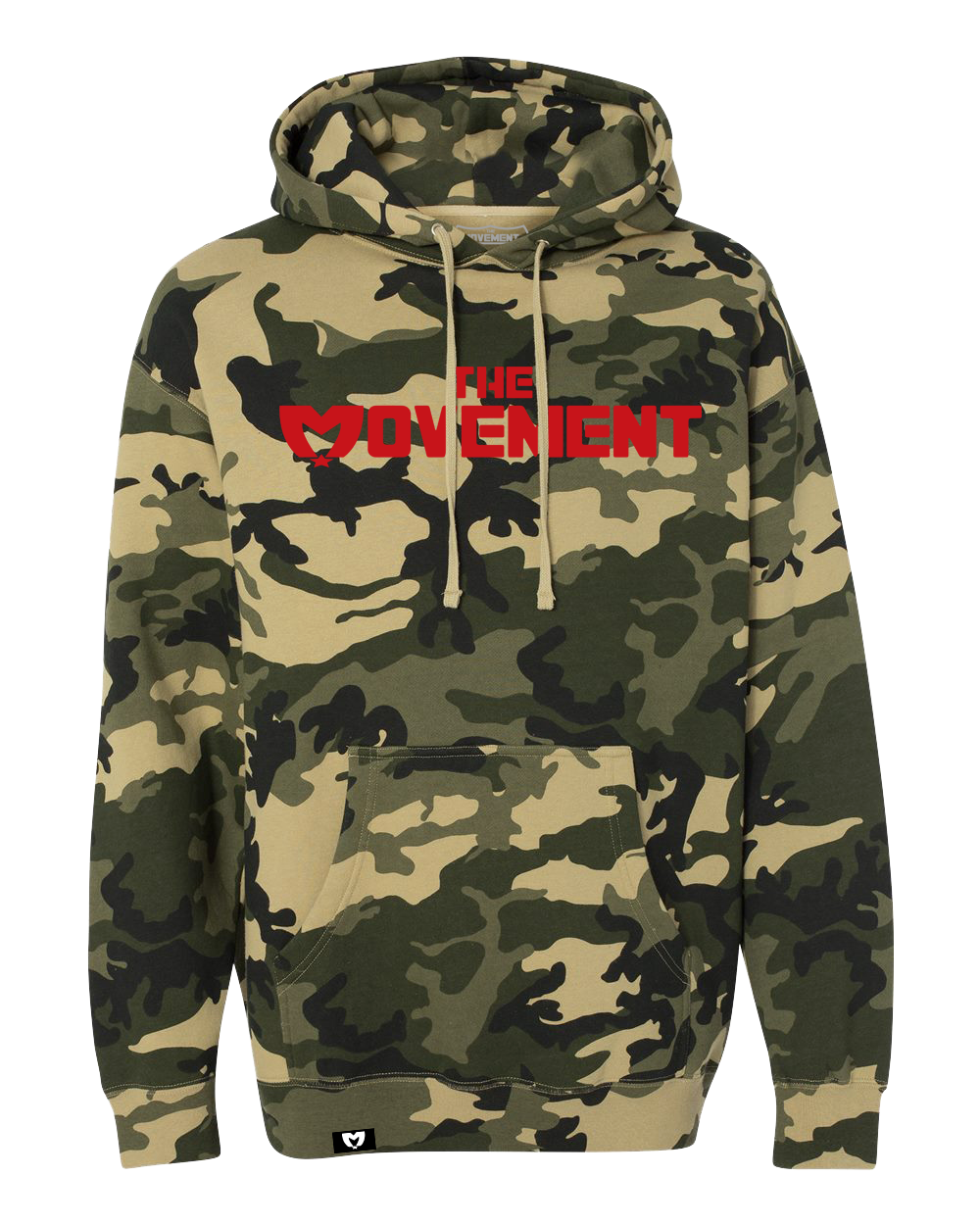 Logo Pullover Hoodie (Army Camo)