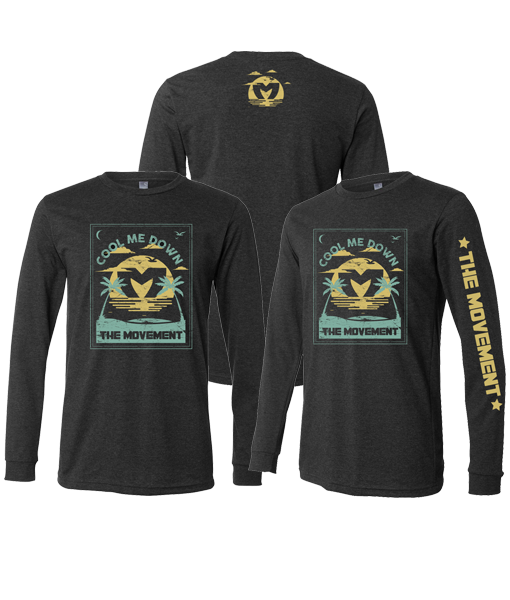 Cool Me Down Long Sleeve (Heather Charcoal)